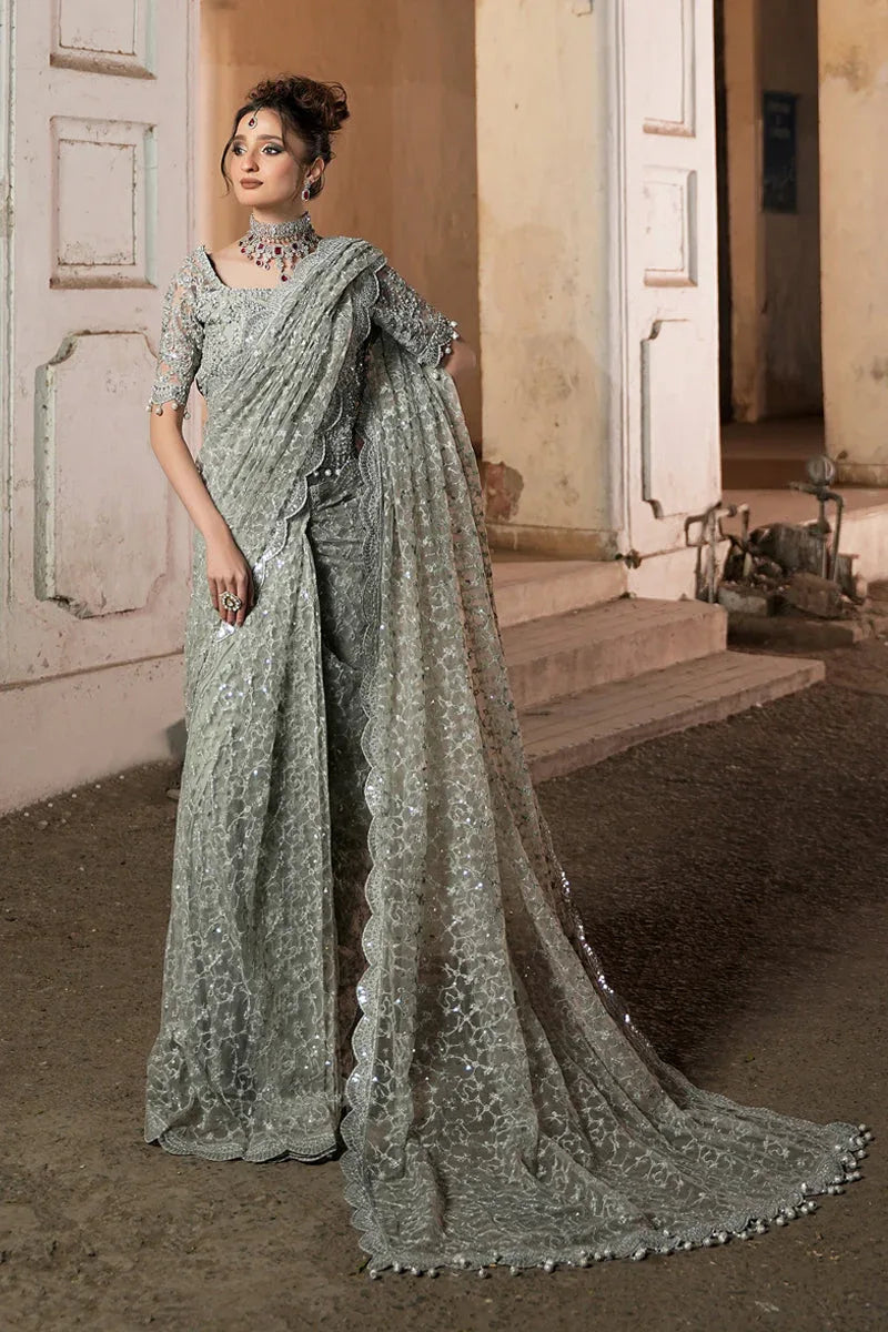 Maryams | Zeenat Luxury Formals | Graceful Embellishments - Z-04 - Aqsa Fabrics