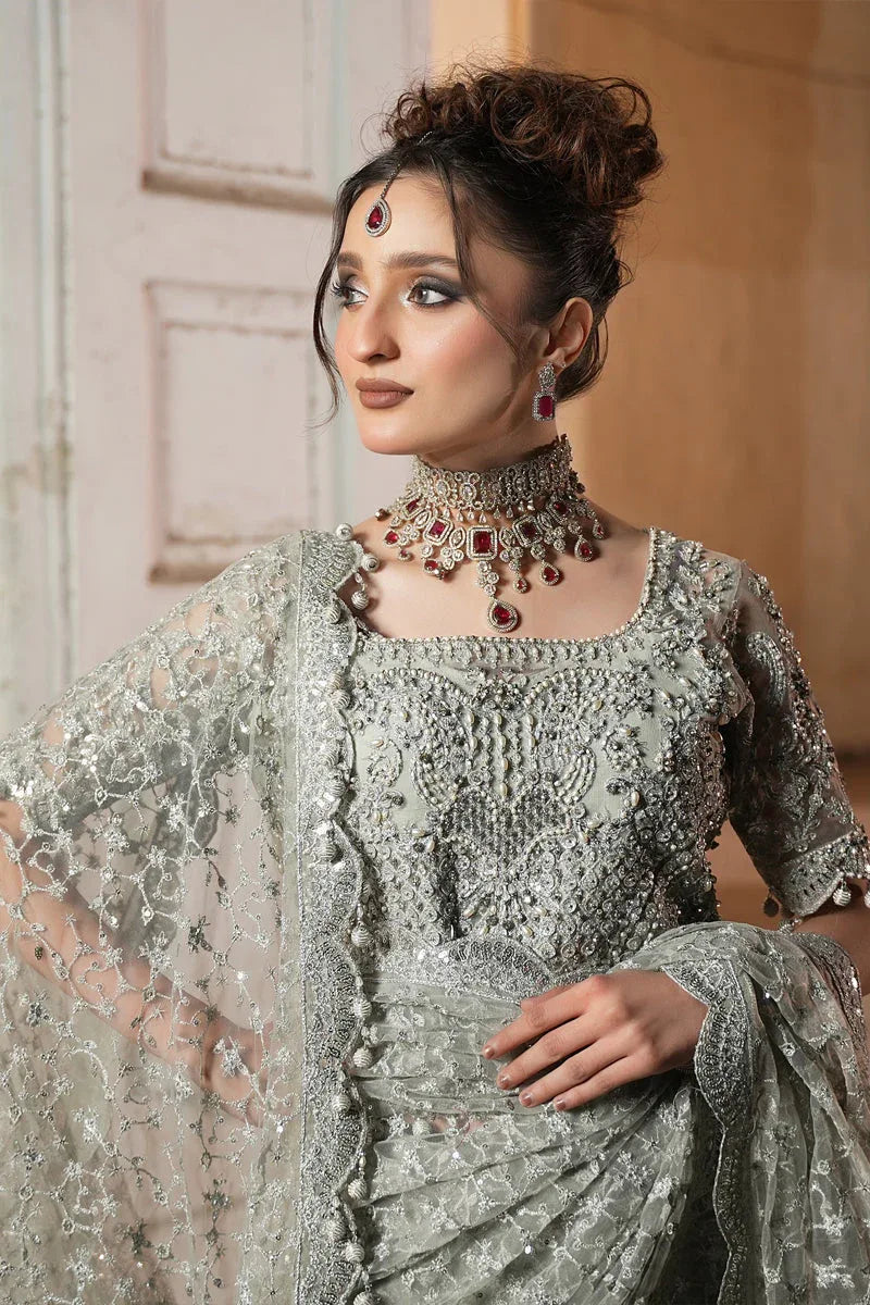 Maryams | Zeenat Luxury Formals | Graceful Embellishments - Z-04 - Aqsa Fabrics
