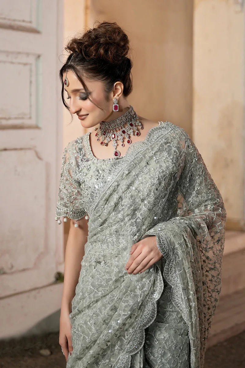 Maryams | Zeenat Luxury Formals | Graceful Embellishments - Z-04 - Aqsa Fabrics