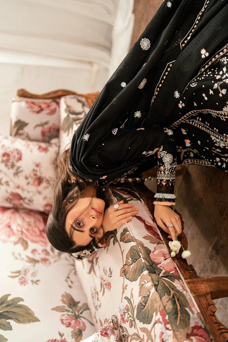 Qalamkar | Luxury Lawn Eid Edit | SB-03 Misha - Aqsa Fabrics
