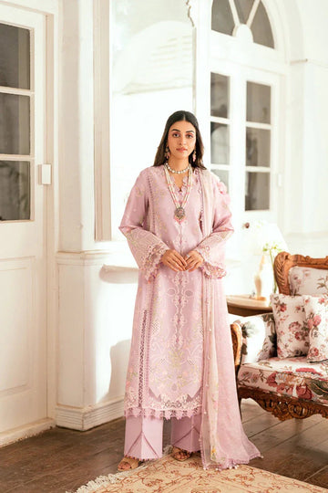 Qalamkar | Luxury Lawn Eid Edit | SB-06 Komal - Aqsa Fabrics
