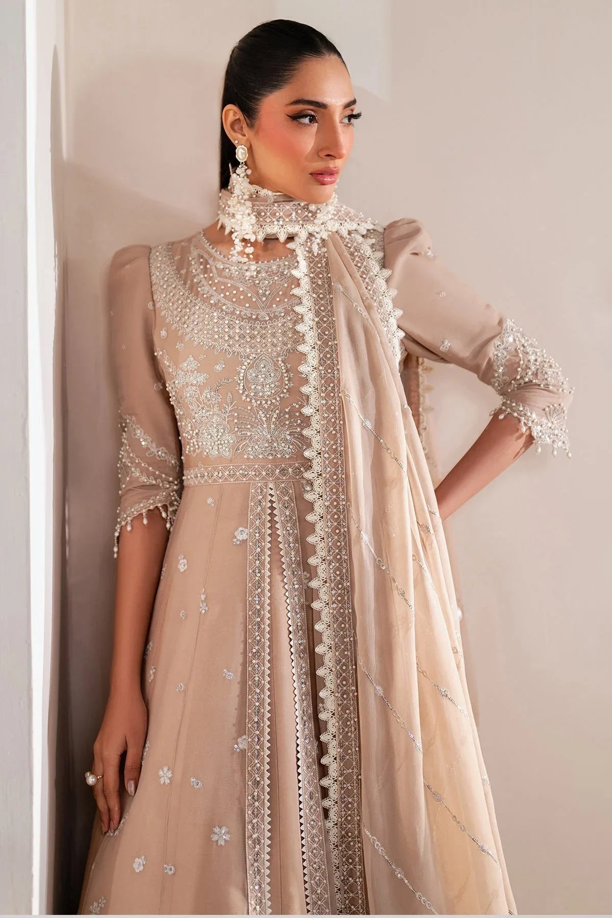 Alizeh | Handcrafted Eid Edit 25 | AF-HM-4039-Sakura - Aqsa Fabrics
