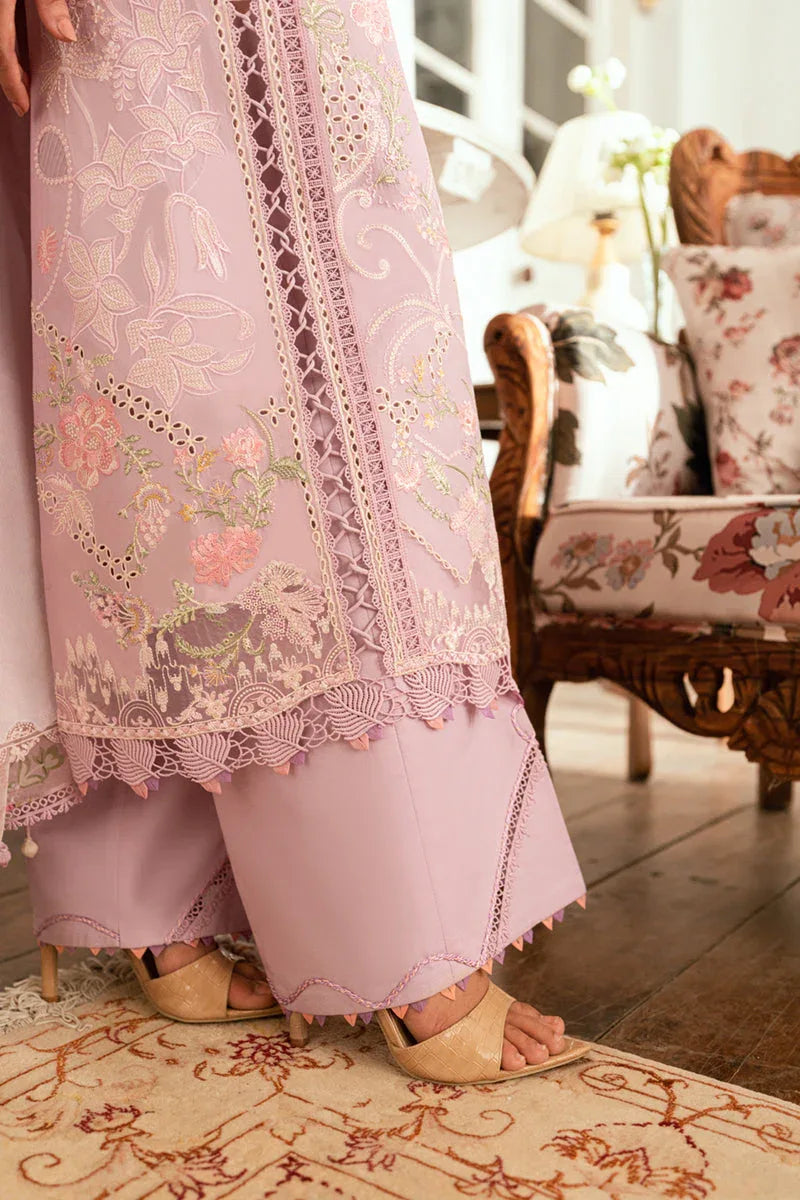 Qalamkar | Luxury Lawn Eid Edit | SB-06 Komal - Aqsa Fabrics