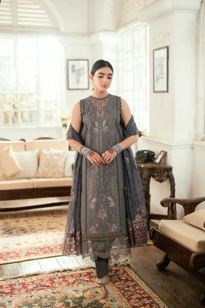Florent | Eid Edits Luxury Lawn | FEE-4A - Aqsa Fabrics