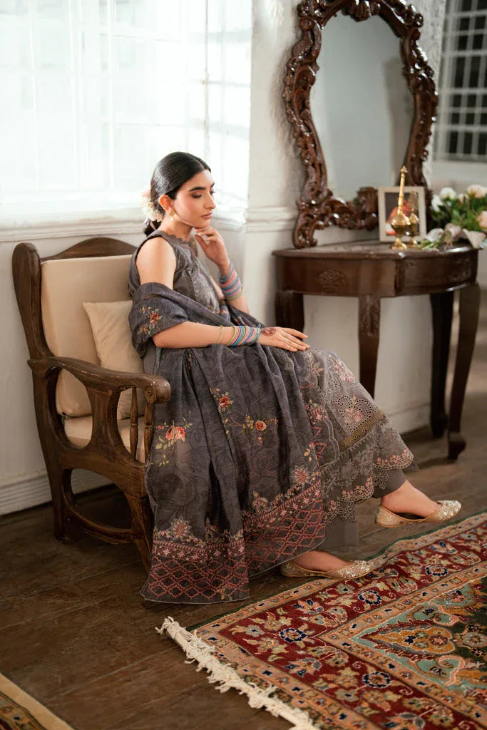 Florent | Eid Edits Luxury Lawn | FEE-4A - Aqsa Fabrics