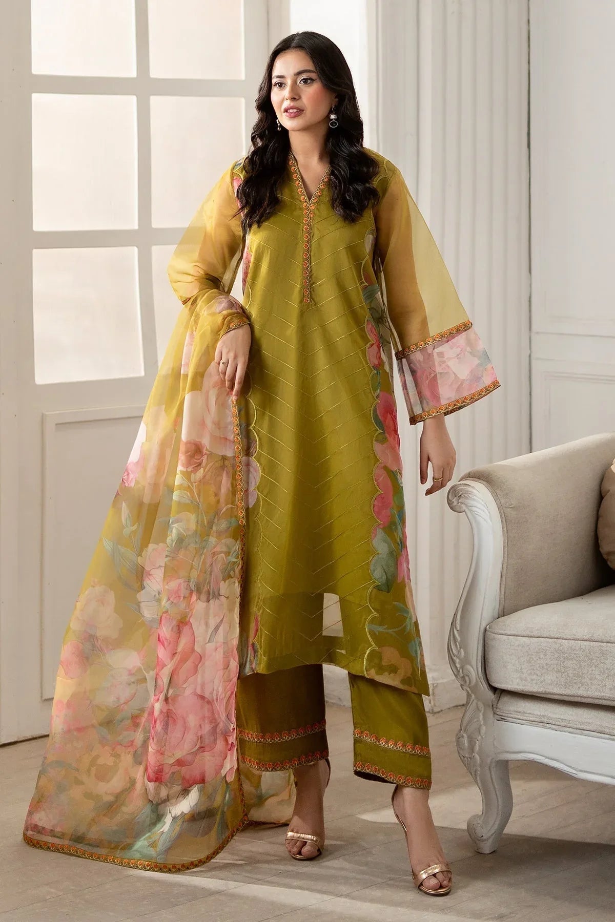 Charizma | Festive Pret | CMA-5-01S - Aqsa Fabrics