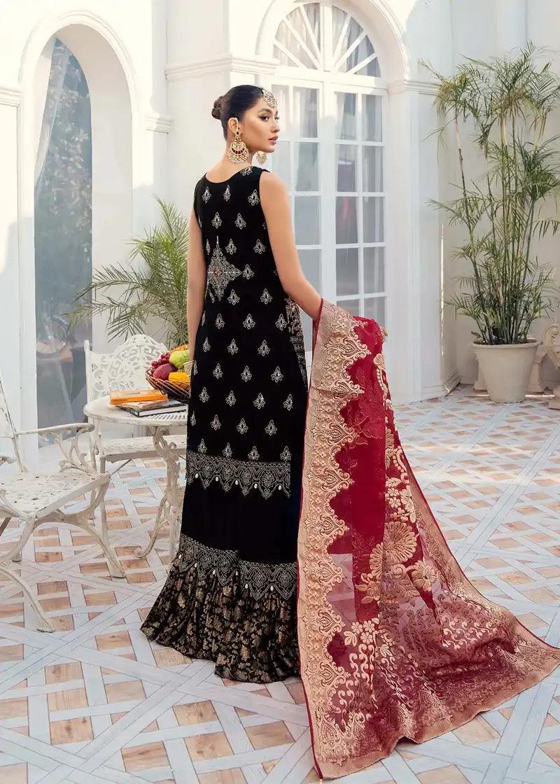 Akbar Aslam | Garnet - Aqsa Fabrics