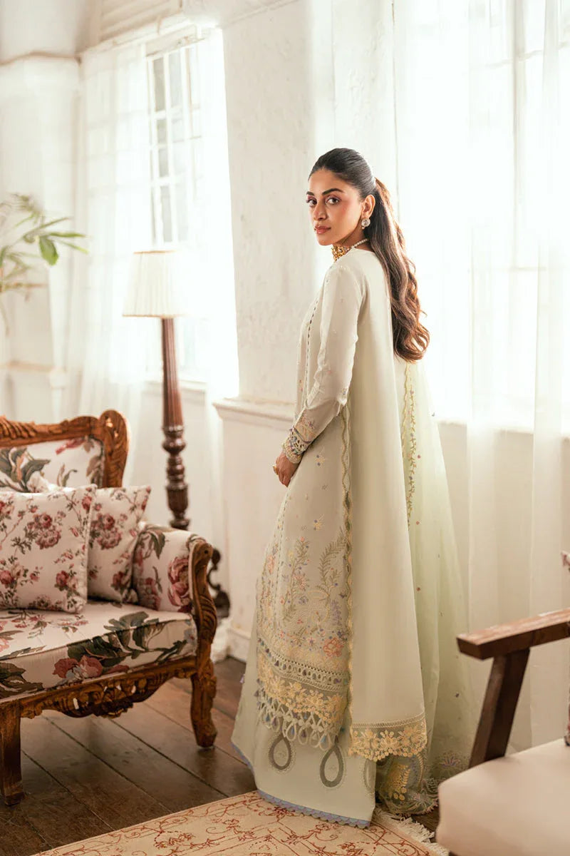 Qalamkar | Luxury Lawn Eid Edit | SB-08 Rimsha - Aqsa Fabrics