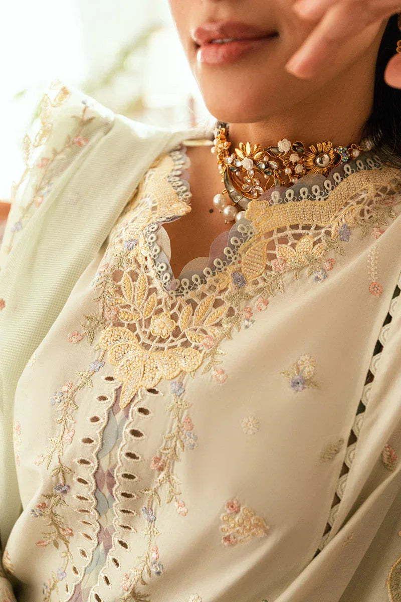 Qalamkar | Luxury Lawn Eid Edit | SB-08 Rimsha - Aqsa Fabrics