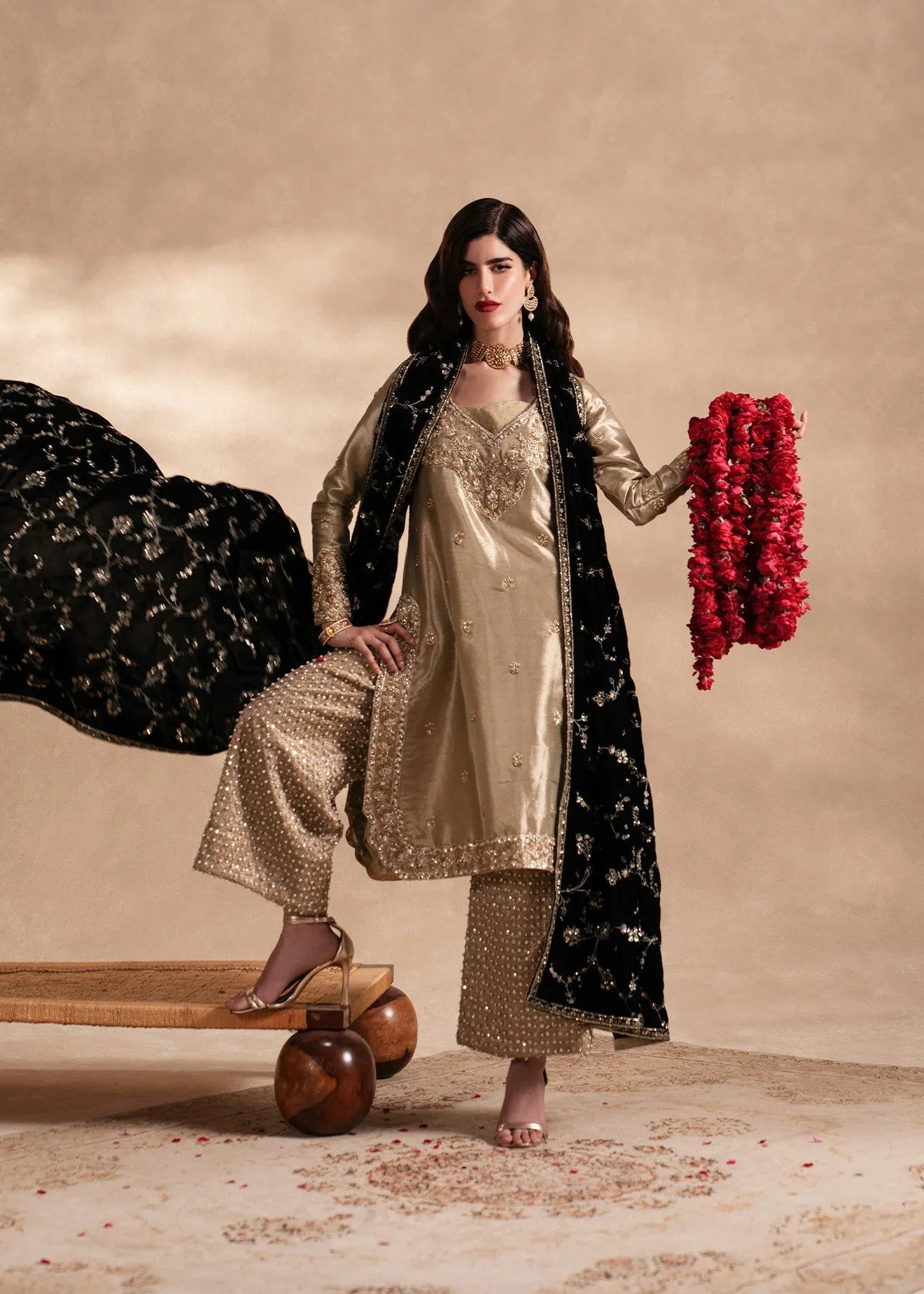 Sadaf Fawad Khan | Nafees Formals 25 | Nuhaz - Aqsa Fabrics