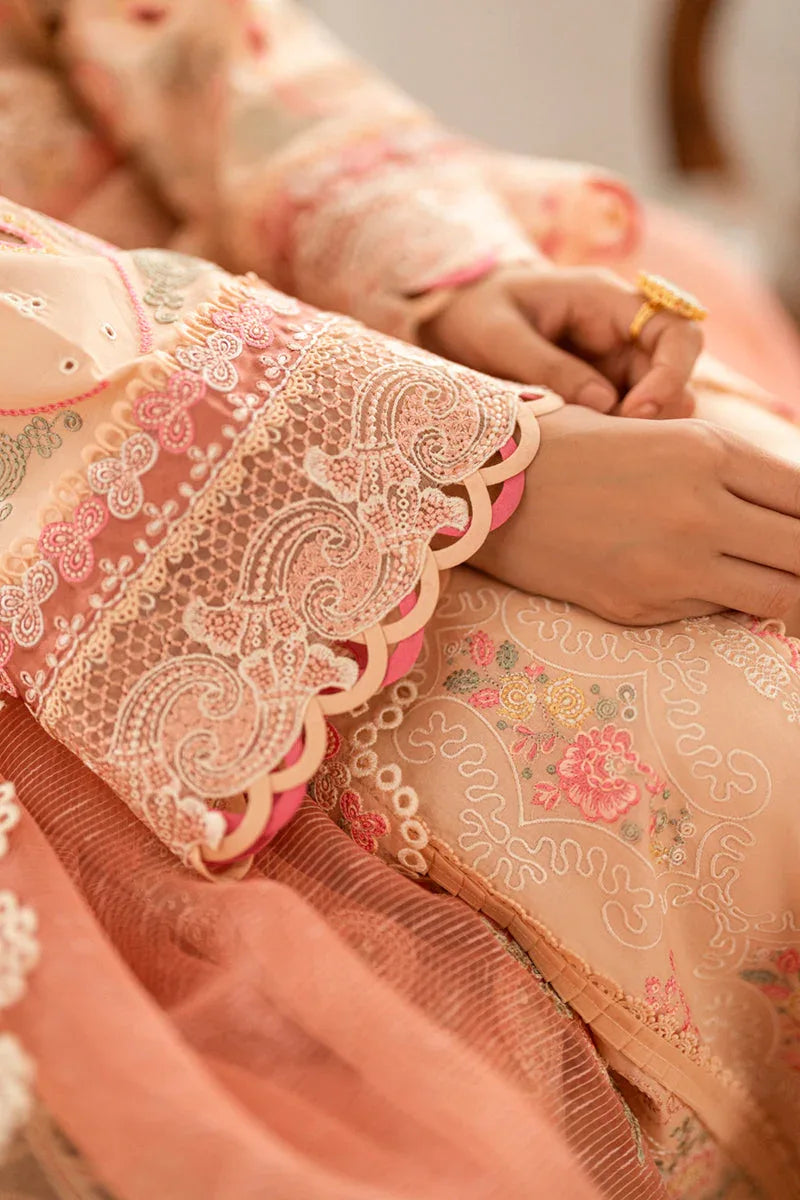 Qalamkar | Luxury Lawn Eid Edit | SB-07 Zoya - Aqsa Fabrics