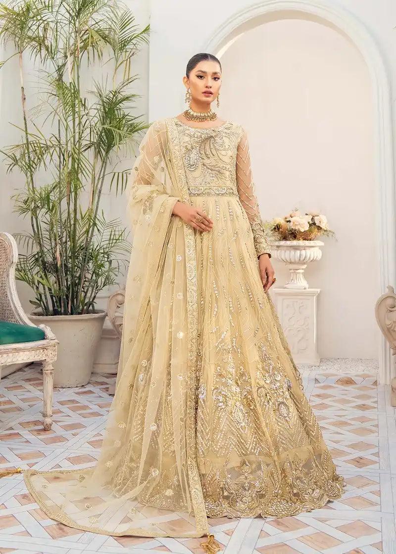 Akbar Aslam | Libas-e-Khas | Citrine - Aqsa Fabrics