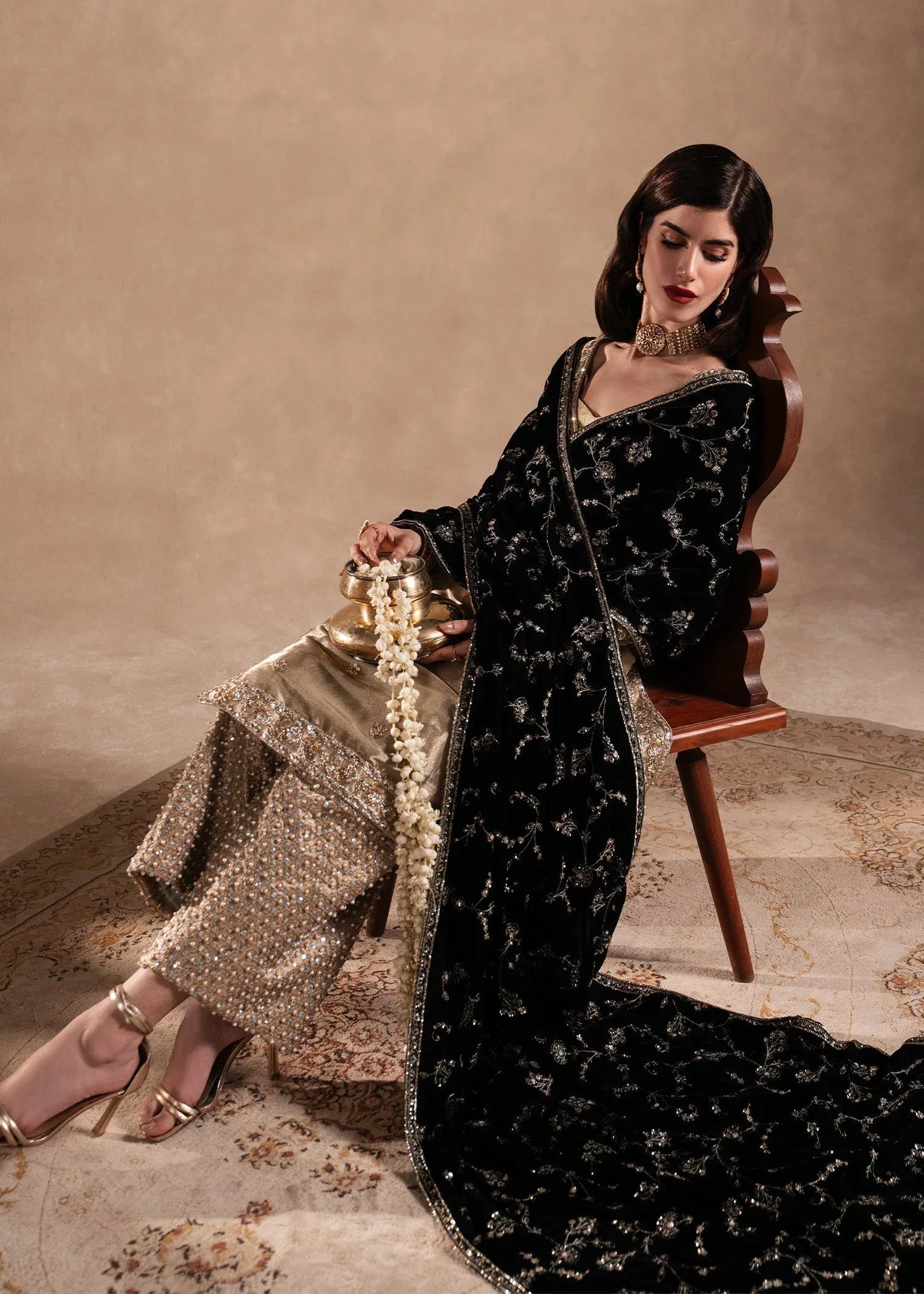 Sadaf Fawad Khan | Nafees Formals 25 | Nuhaz - Aqsa Fabrics
