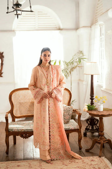 Qalamkar | Luxury Lawn Eid Edit | SB-07 Zoya - Aqsa Fabrics