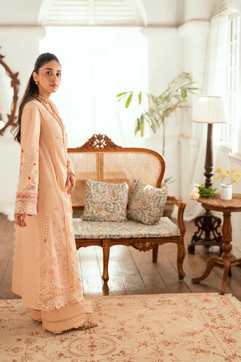 Qalamkar | Luxury Lawn Eid Edit | SB-07 Zoya - Aqsa Fabrics