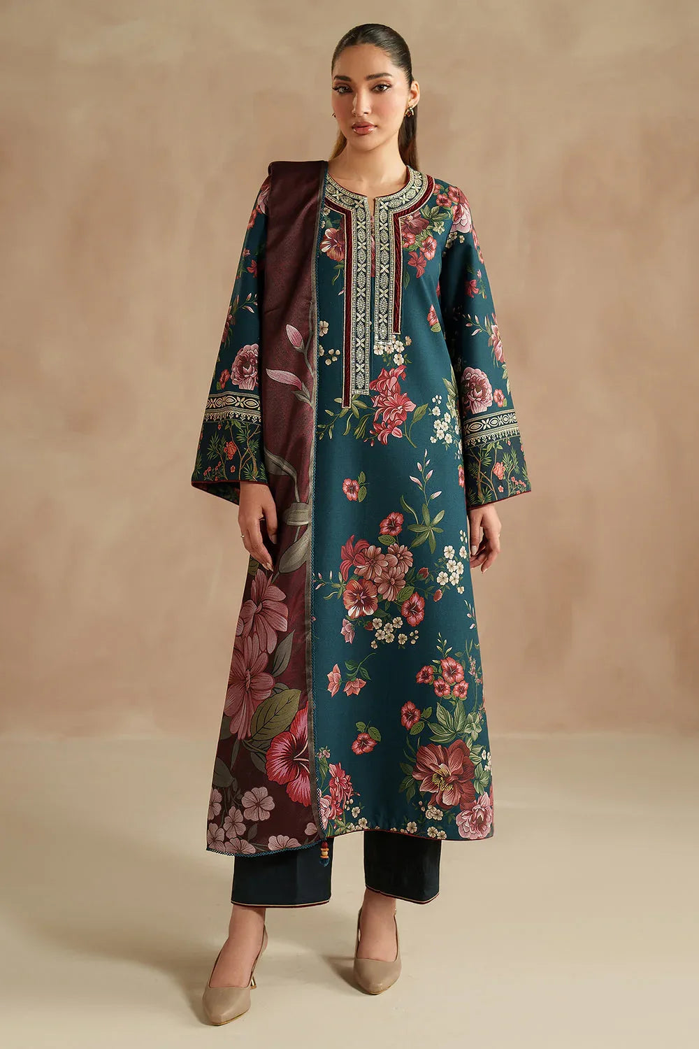 Jazmin | Winter 25 |  UW-0209 - Aqsa Fabrics