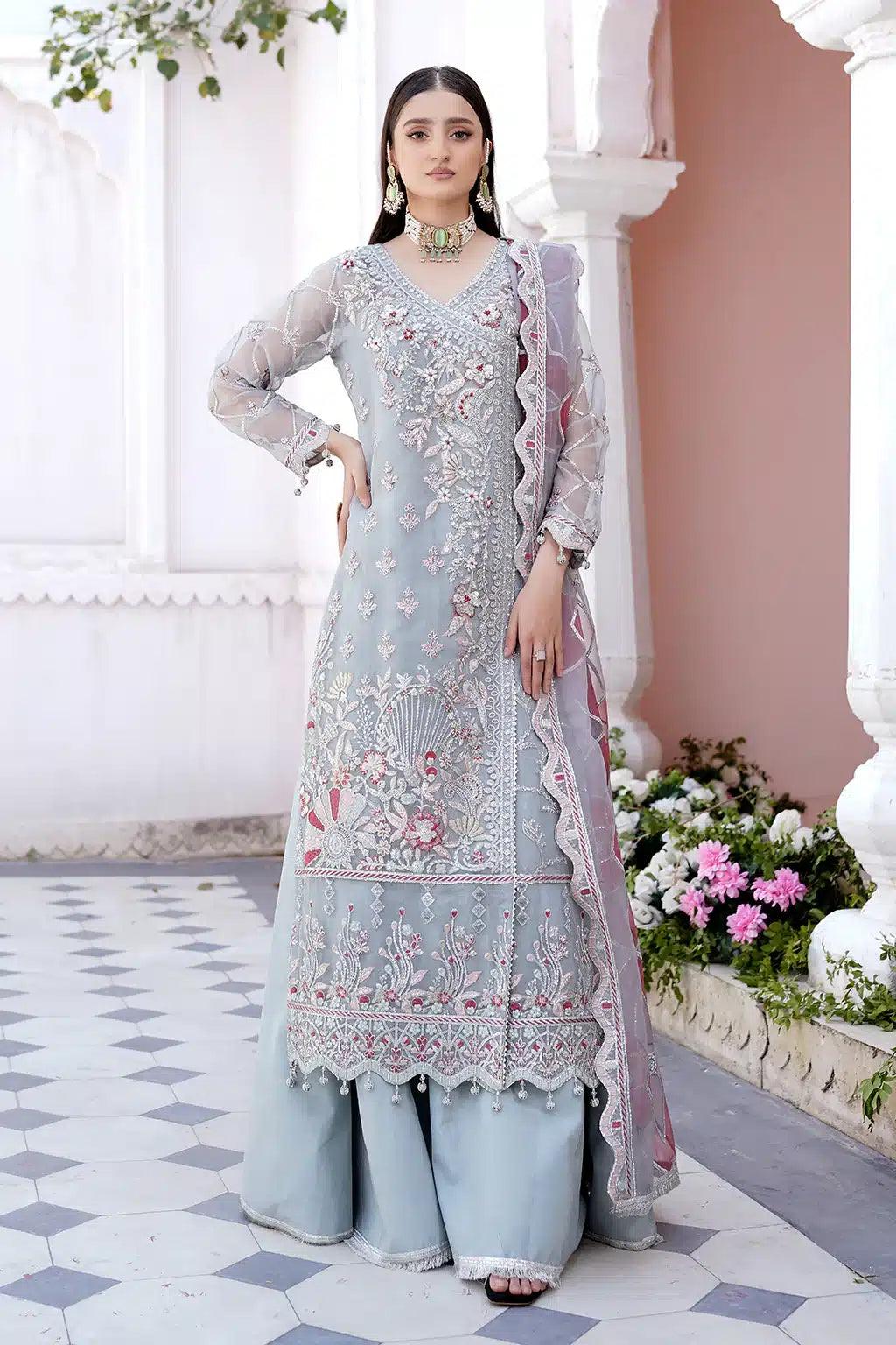 Marymas | Lemilsa Formals 23 | L-709 - Aqsa Fabrics