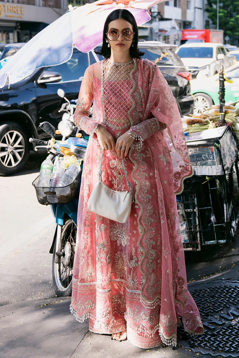Saad Shaikh | Fleurie Vol 2 | Sandy - Aqsa Fabrics
