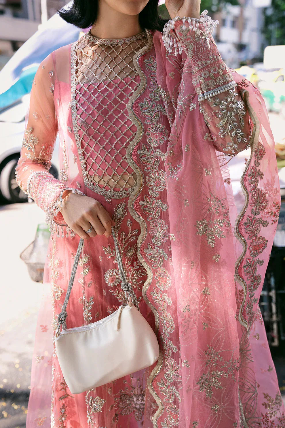 Saad Shaikh | Fleurie Vol 2 | Sandy - Aqsa Fabrics