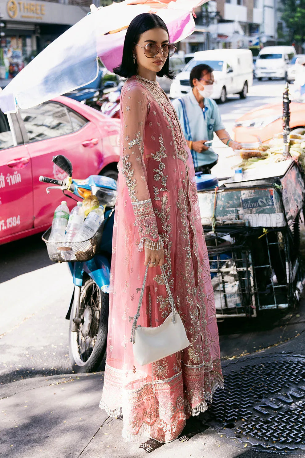 Saad Shaikh | Fleurie Vol 2 | Sandy - Aqsa Fabrics