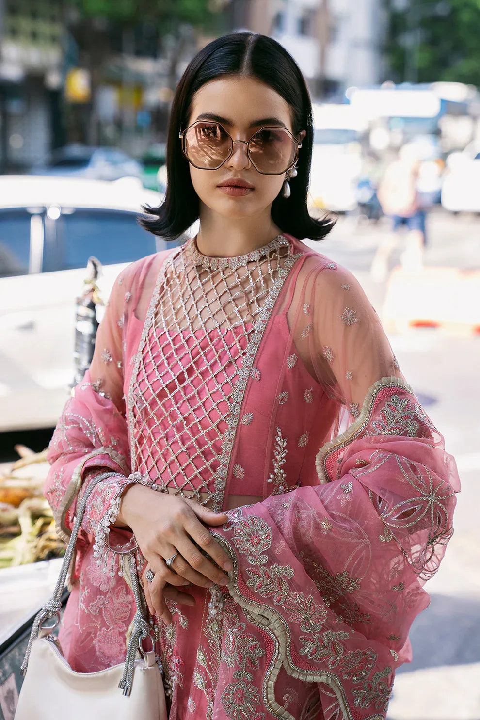 Saad Shaikh | Fleurie Vol 2 | Sandy - Aqsa Fabrics