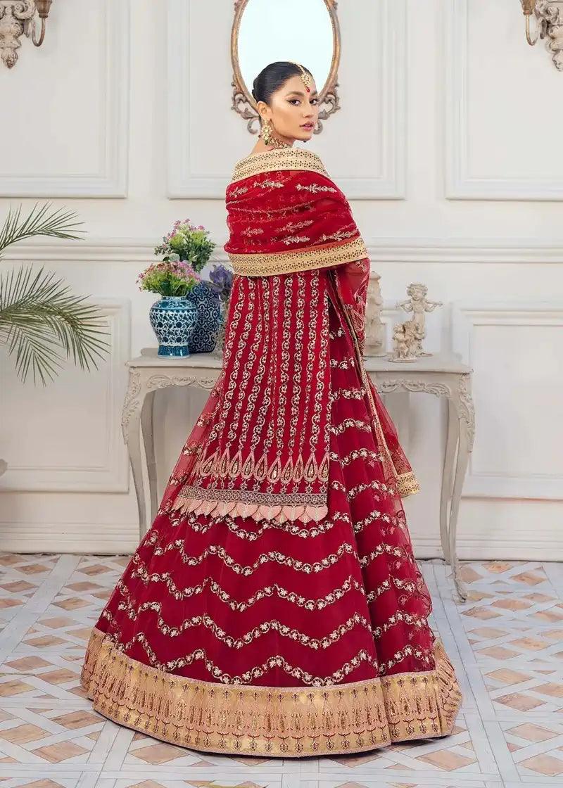 Akbar Aslam | Libas-e-Khas | Carnelian - Aqsa Fabrics