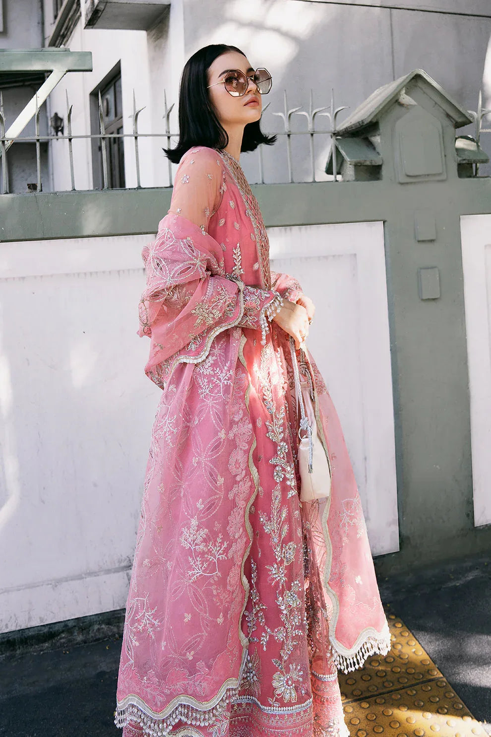 Saad Shaikh | Fleurie Vol 2 | Sandy - Aqsa Fabrics