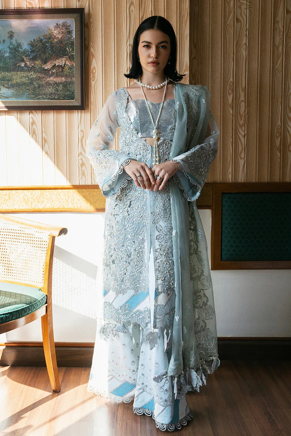 Saad Shaikh | Fleurie Vol 2 | Lyla - Aqsa Fabrics