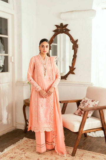 Qalamkar | Luxury Lawn Eid Edit | SB-12 Jafa - Aqsa Fabrics
