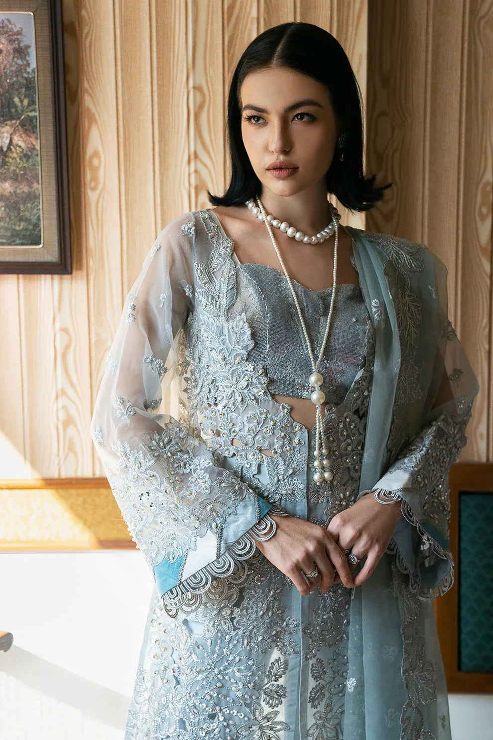 Saad Shaikh | Fleurie Vol 2 | Lyla - Aqsa Fabrics