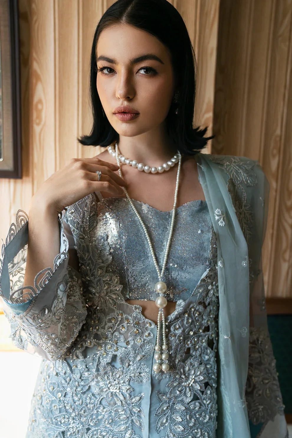 Saad Shaikh | Fleurie Vol 2 | Lyla - Aqsa Fabrics