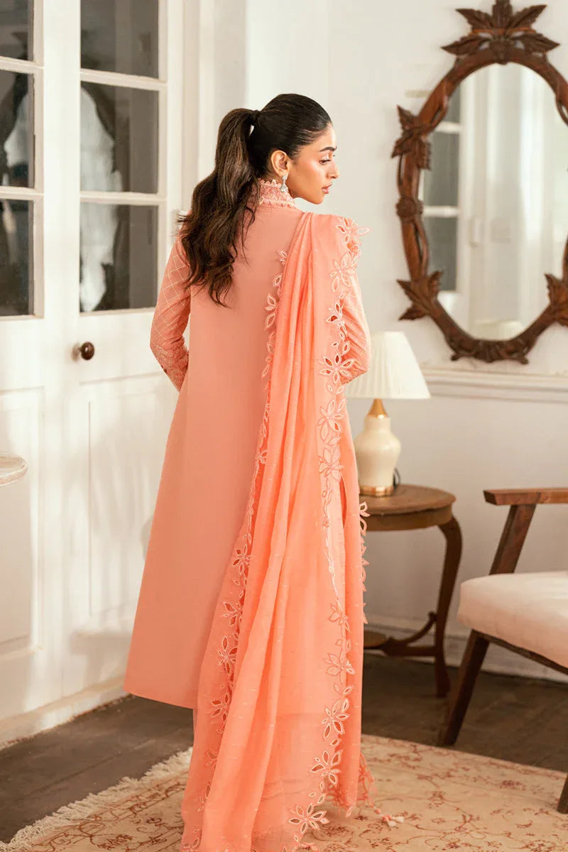 Qalamkar | Luxury Lawn Eid Edit | SB-12 Jafa - Aqsa Fabrics