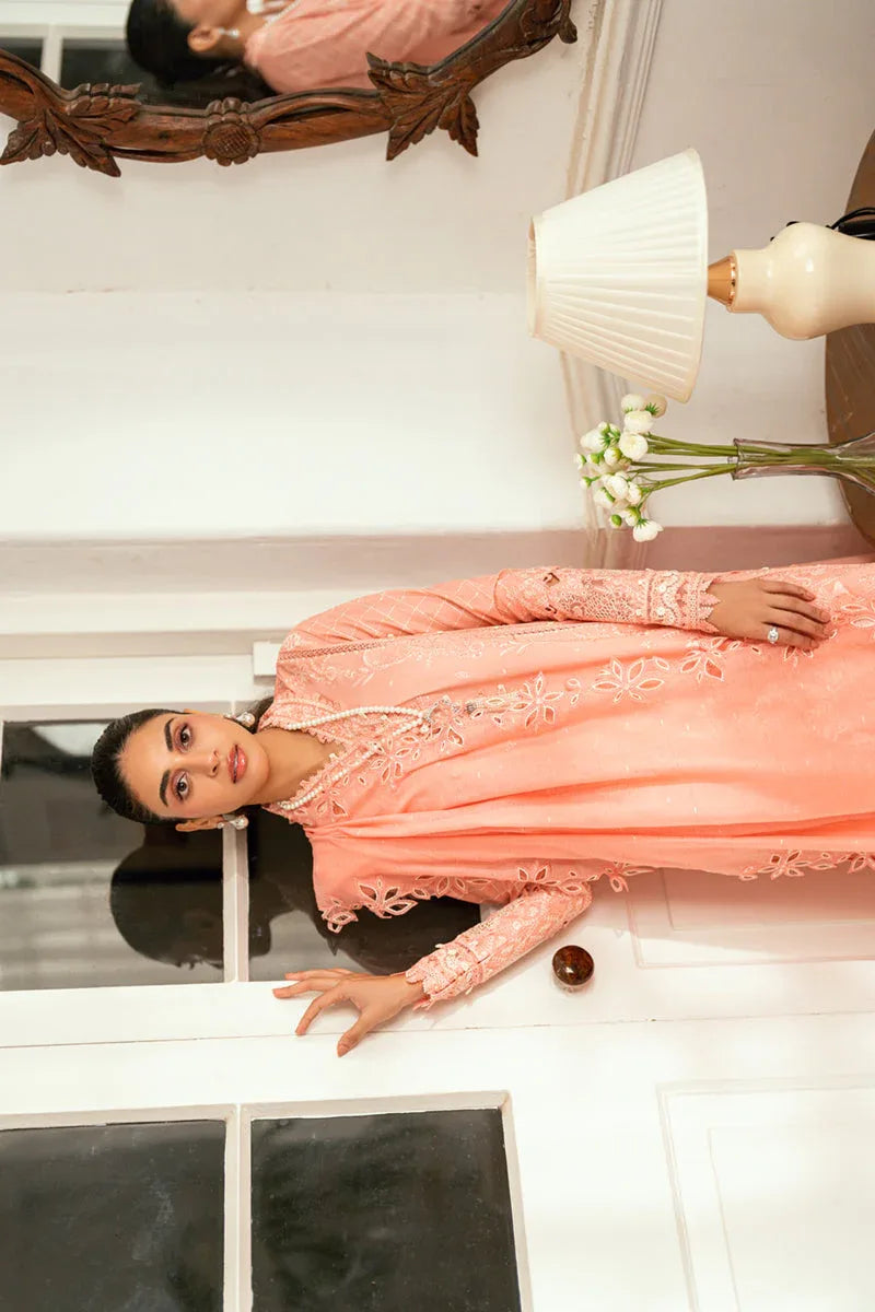 Qalamkar | Luxury Lawn Eid Edit | SB-12 Jafa - Aqsa Fabrics