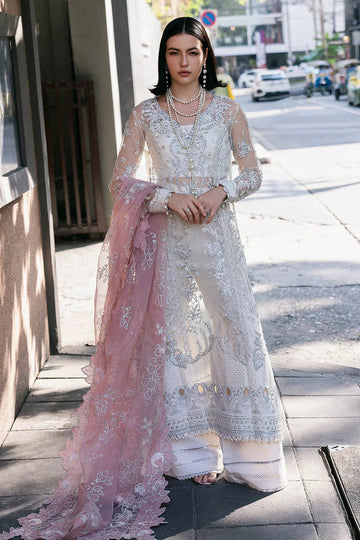 Saad Shaikh | Fleurie Vol 2 | Pearl Wind - Aqsa Fabrics