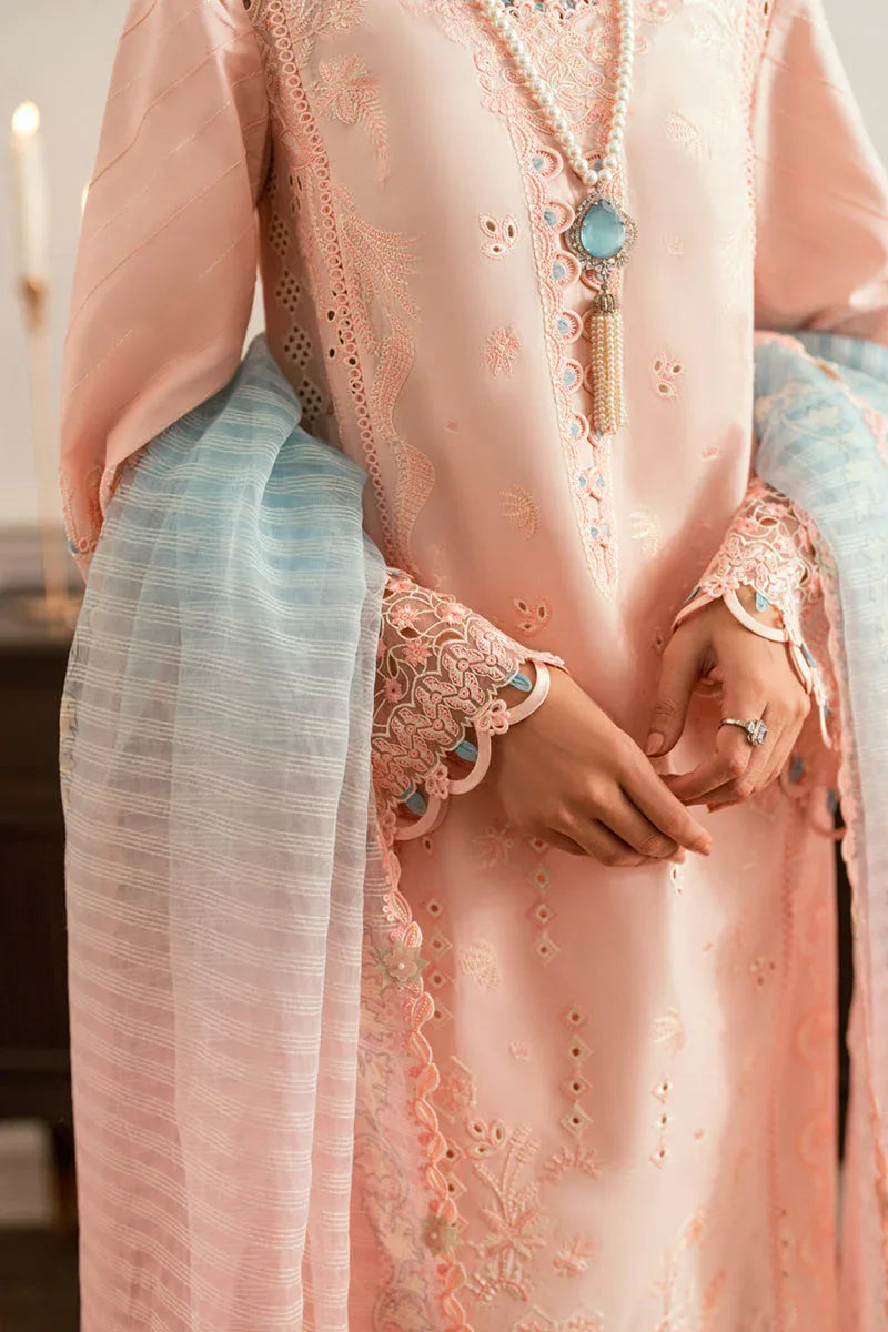 Qalamkar | Luxury Lawn Eid Edit | SB-05 Aleeza - Aqsa Fabrics
