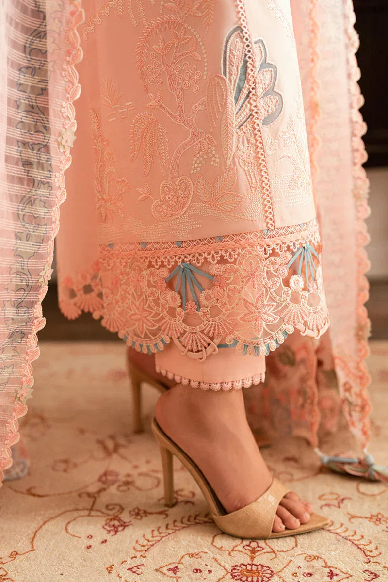 Qalamkar | Luxury Lawn Eid Edit | SB-05 Aleeza - Aqsa Fabrics