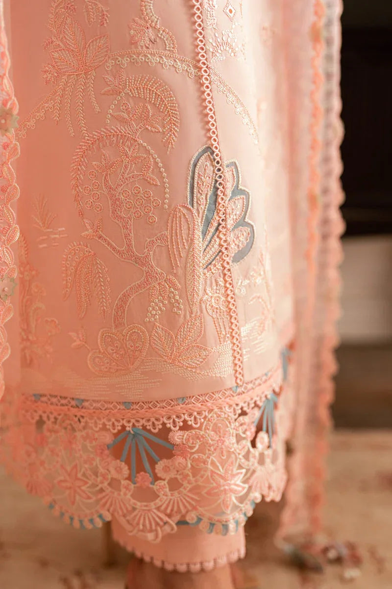 Qalamkar | Luxury Lawn Eid Edit | SB-05 Aleeza - Aqsa Fabrics