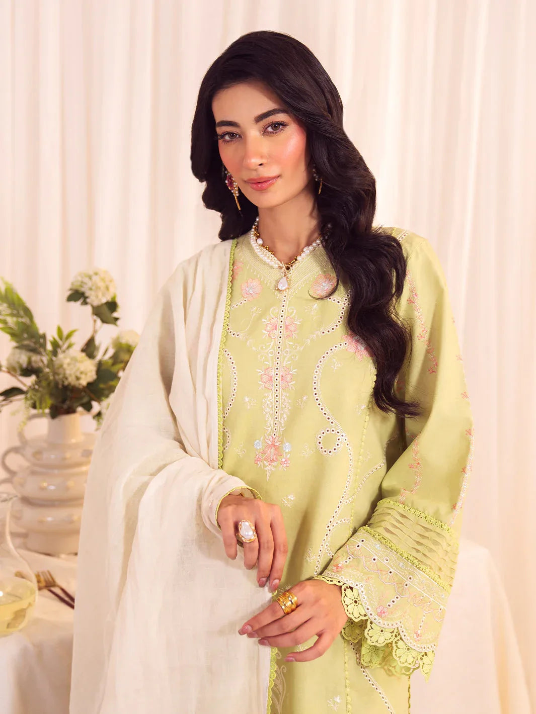 Faiza Faisal | Celine Eid 25 | IRIS - Aqsa Fabrics