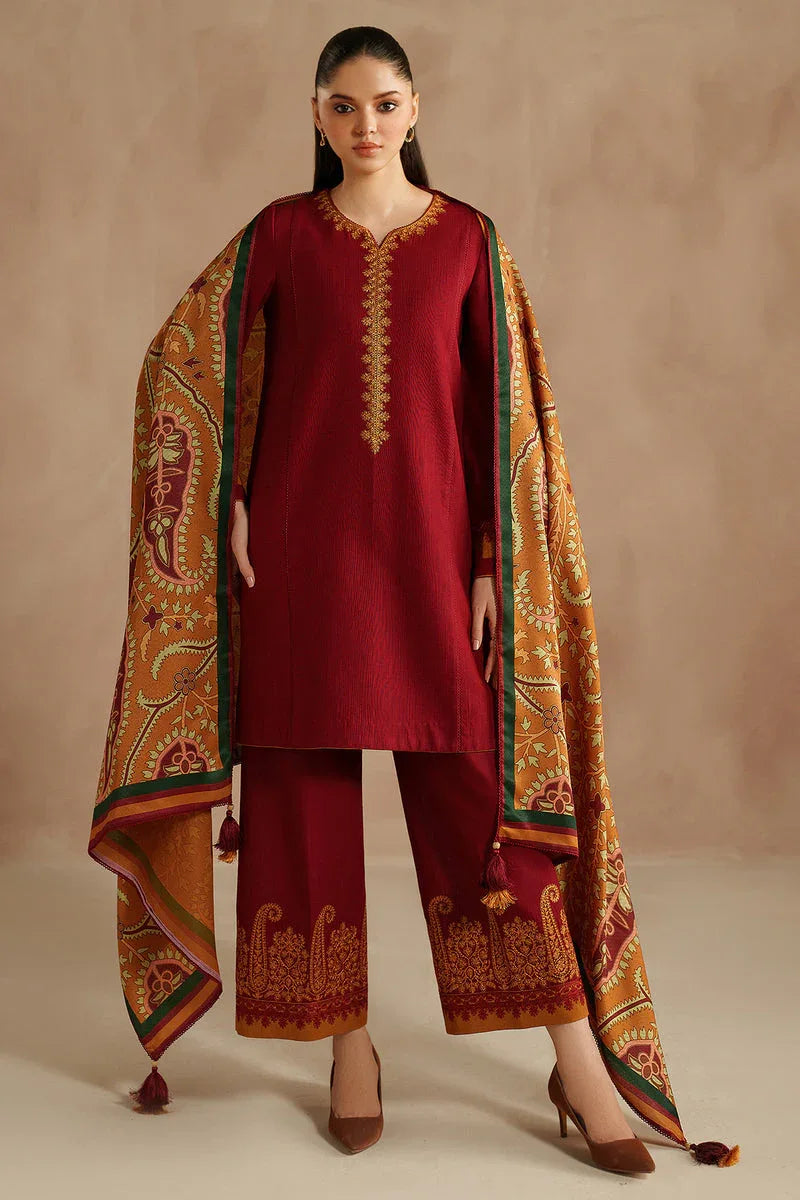 Jazmin | Winter 25 | UW-0187 - Aqsa Fabrics