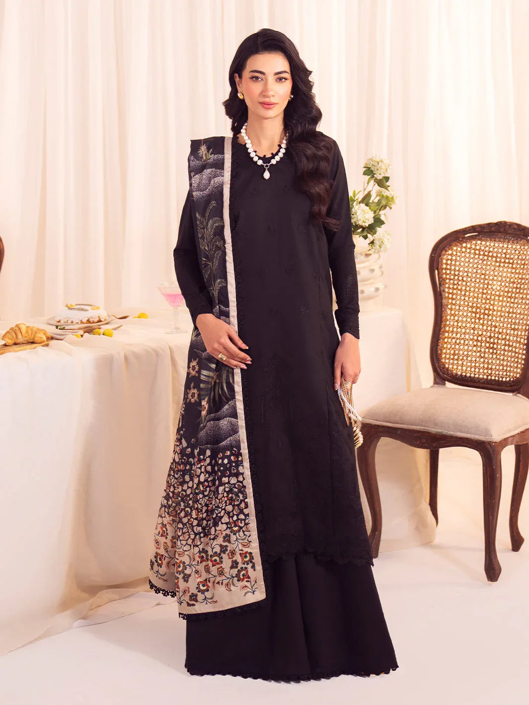 Faiza Faisal | Celine Eid 25 | GRETA - Aqsa Fabrics