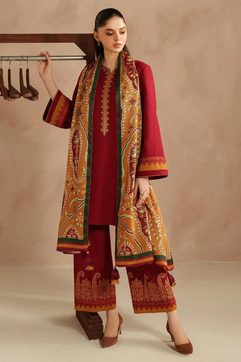 Jazmin | Winter 25 | UW-0187 - Aqsa Fabrics