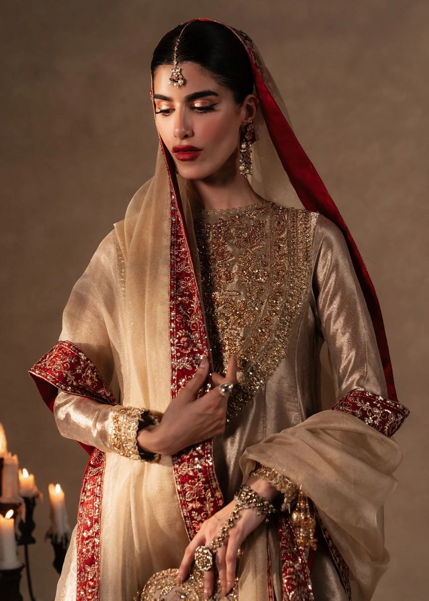 Sadaf Fawad Khan | Nafees Formals 25 | Zarrah - Aqsa Fabrics