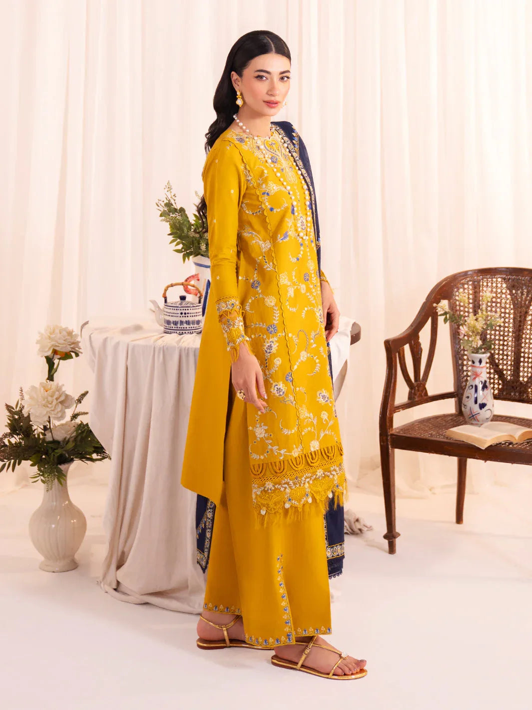Faiza Faisal | Celine Eid 25 | FREYA - Aqsa Fabrics
