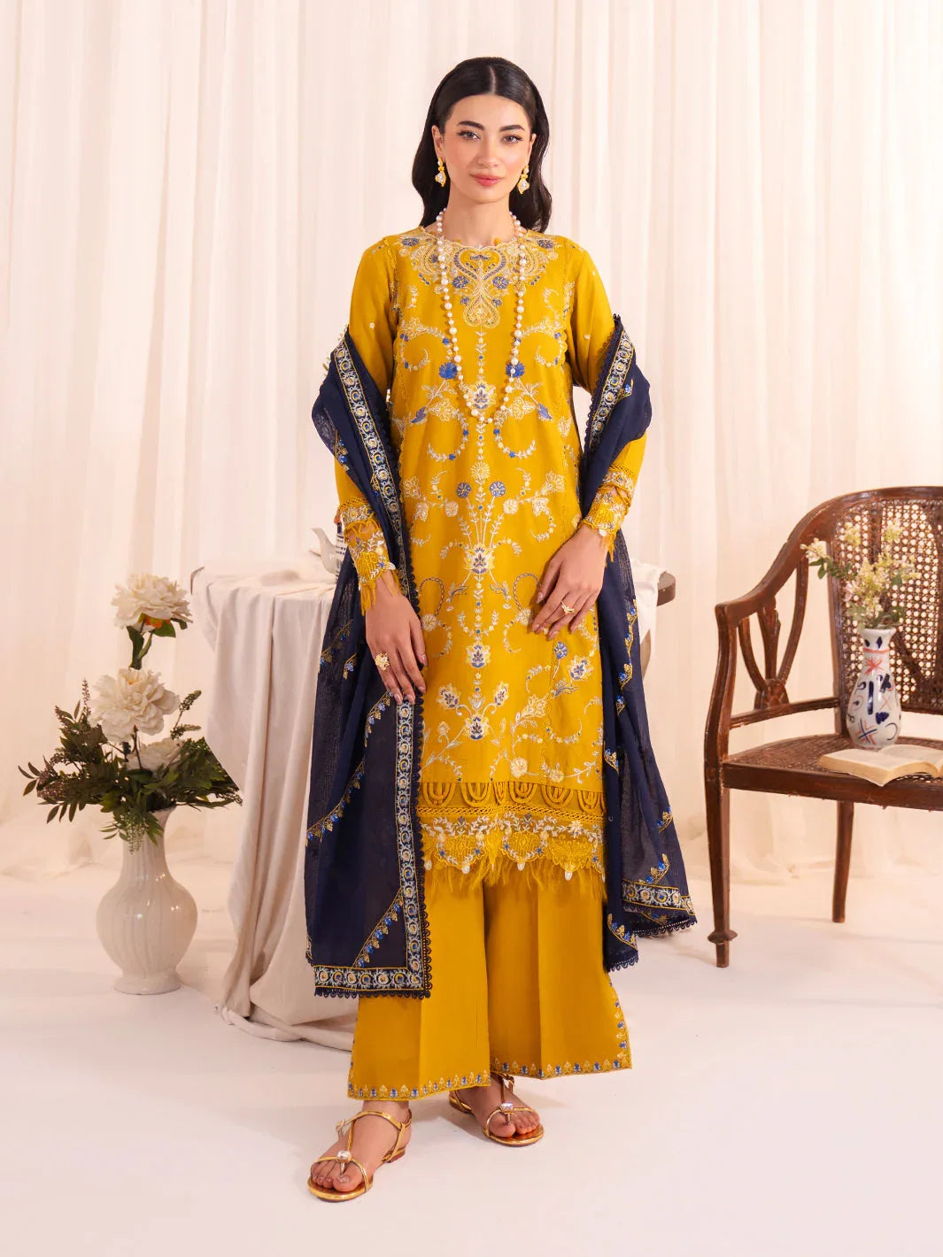 Faiza Faisal | Celine Eid 25 | FREYA - Aqsa Fabrics