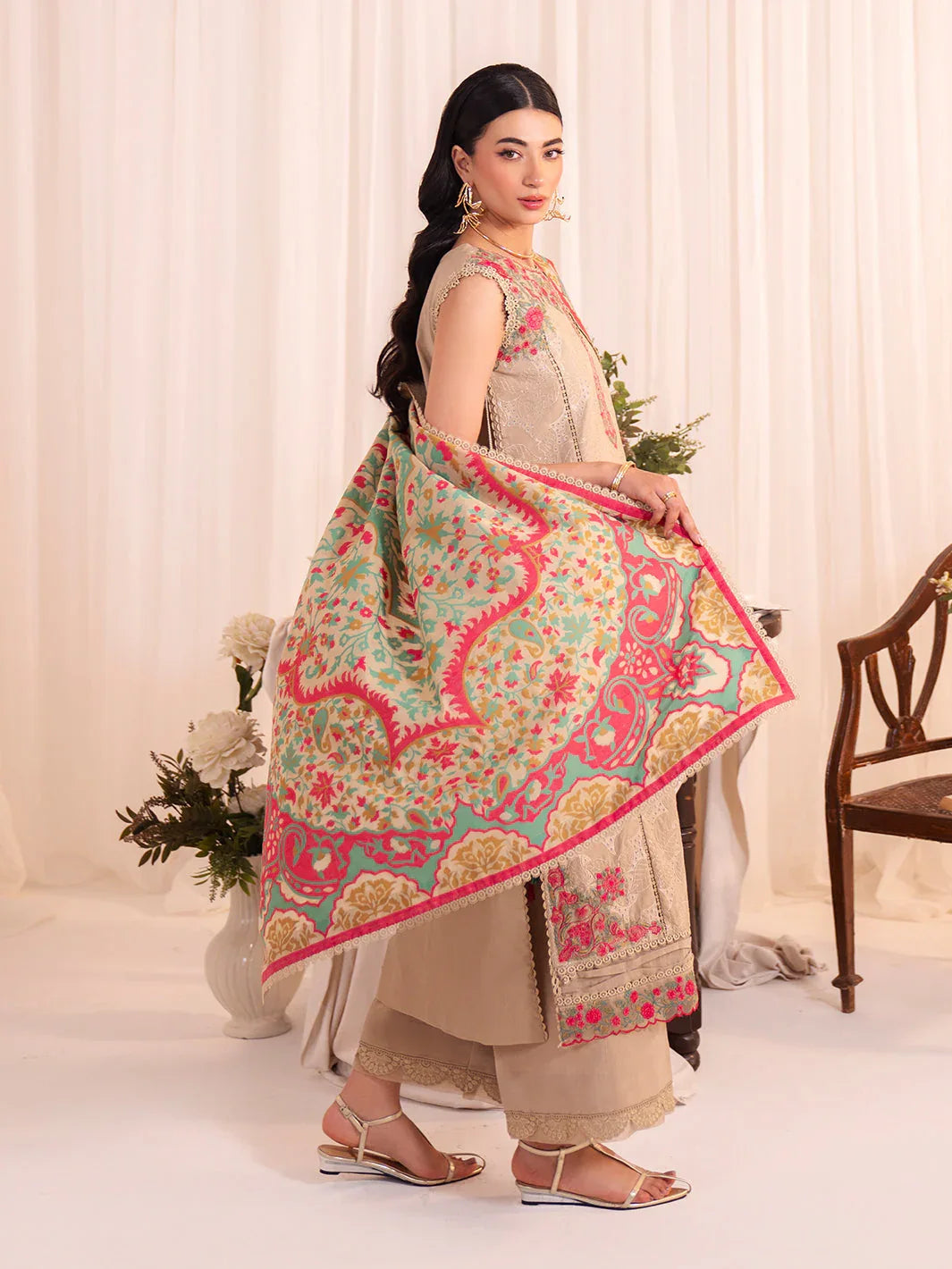 Faiza Faisal | Celine Eid 25 | NEHA - Aqsa Fabrics