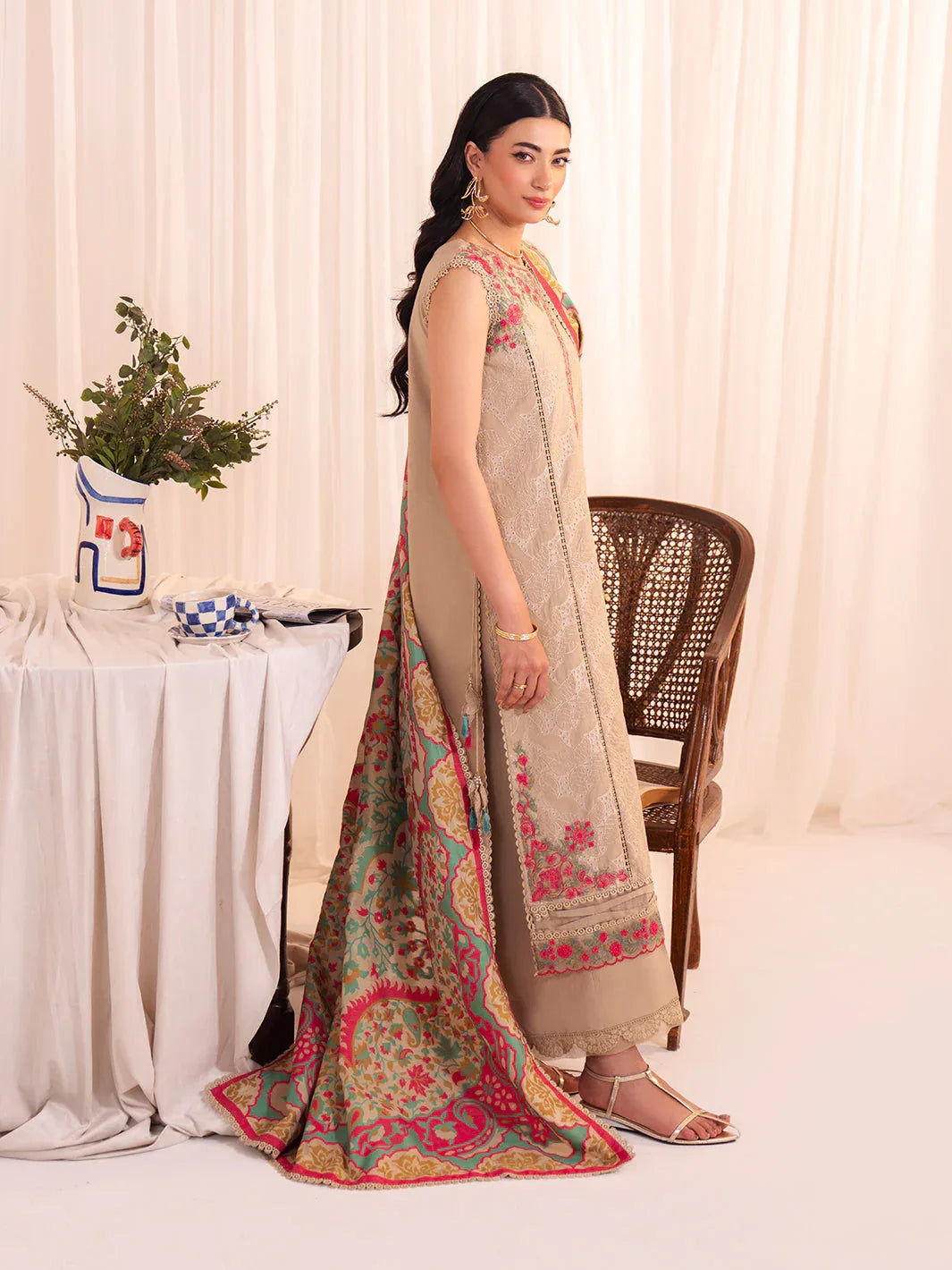 Faiza Faisal | Celine Eid 25 | NEHA - Aqsa Fabrics