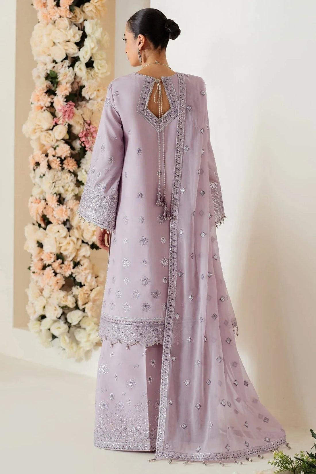 Alizeh | Luxury Raw Silk | AF-RS-02-BERRY - Aqsa Fabrics