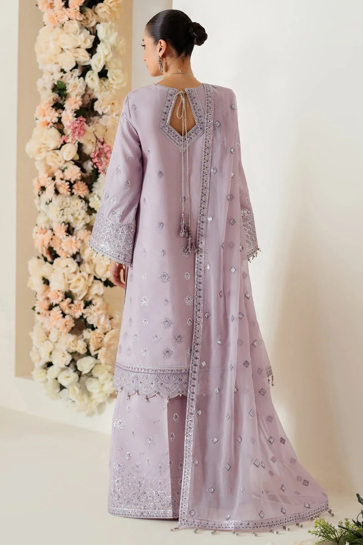 Alizeh | Luxury Raw Silk | AF-RS-02-BERRY - Aqsa Fabrics