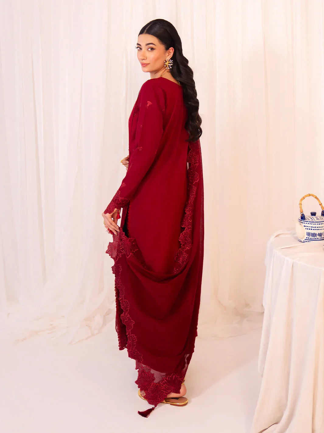 Faiza Faisal | Celine Eid 25 | MAREN - Aqsa Fabrics