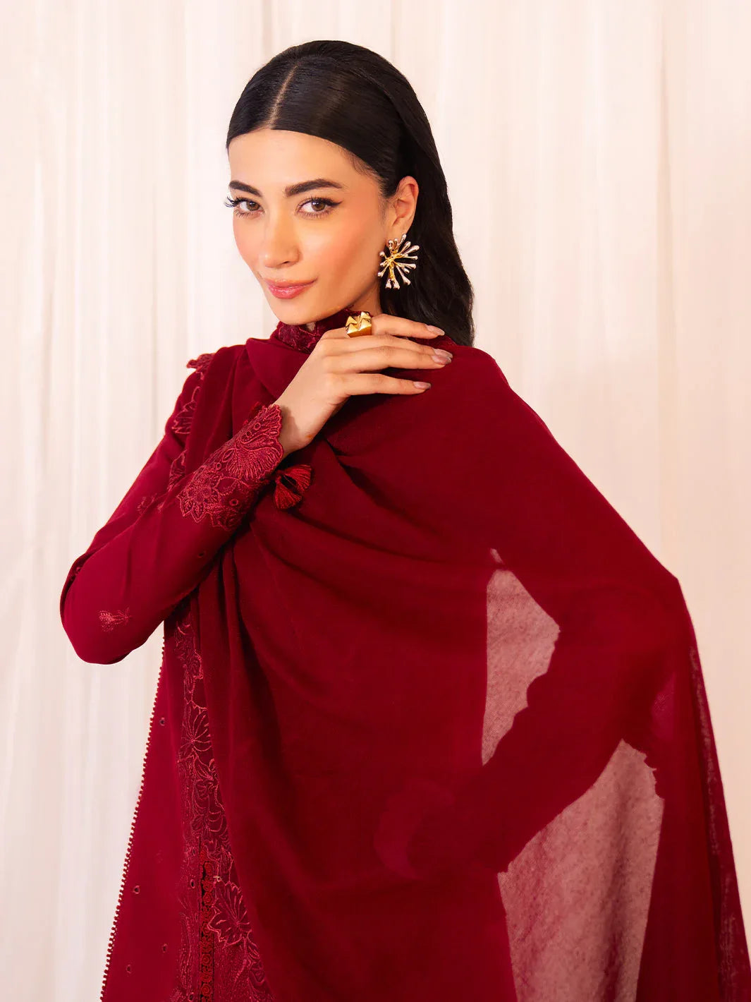 Faiza Faisal | Celine Eid 25 | MAREN - Aqsa Fabrics